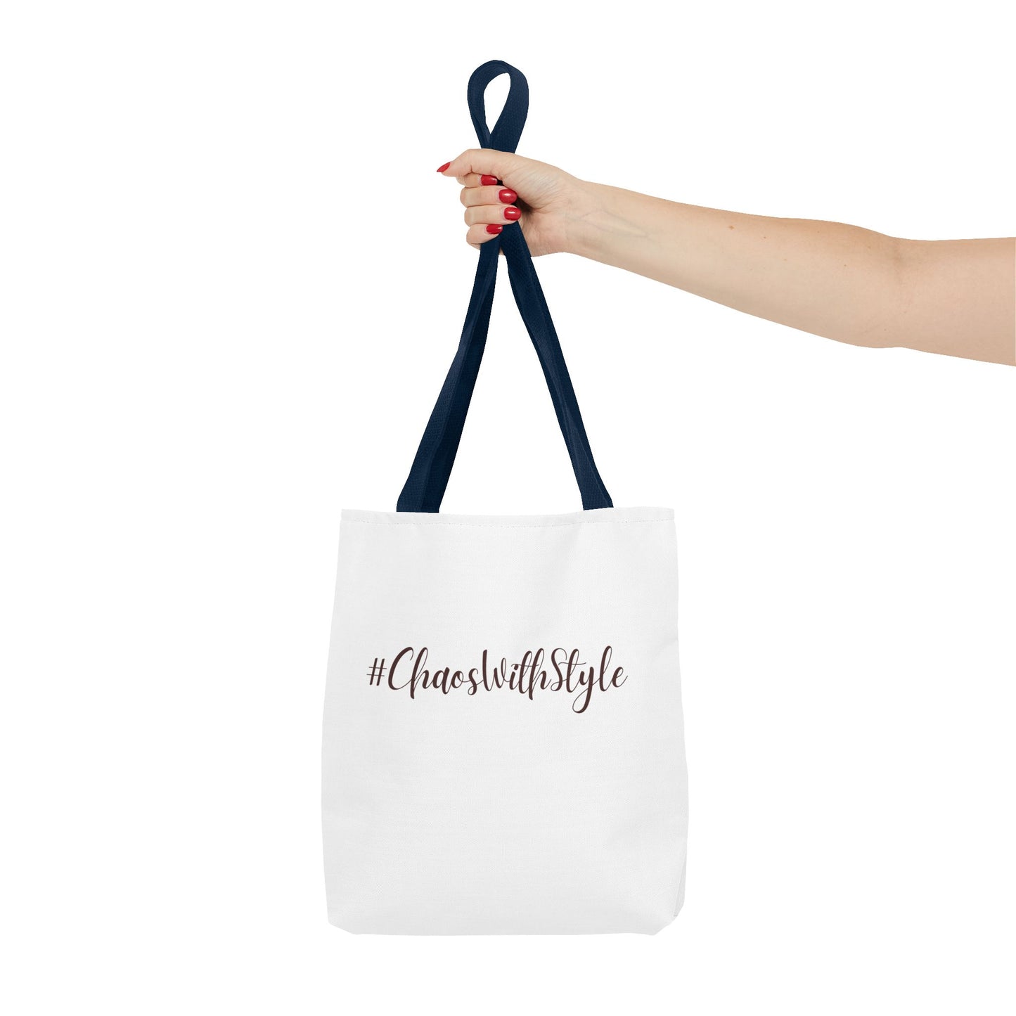 #ChaosWithStyle Tote Bag - Trendy Reusable Fashion Bag for Everyday Use