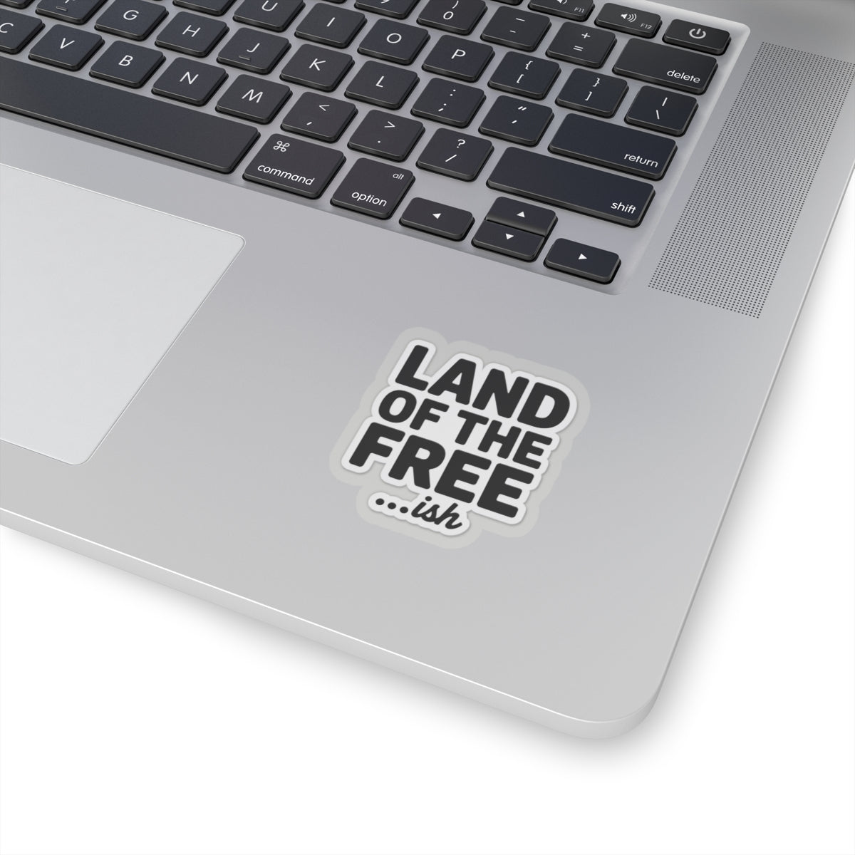 Patriotic Kiss-Cut Stickers, Fun Laptop Decor, Gifts for Independence Day, Land of the Free, Home of the Brave, Custom Stickers, USA Pride