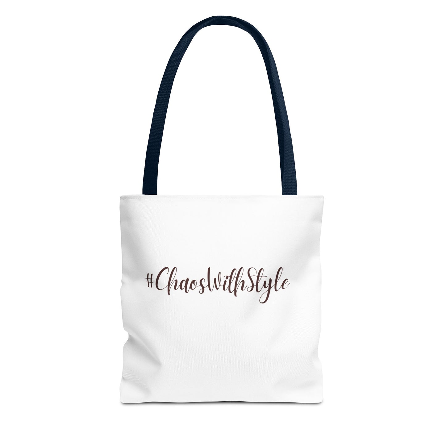 #ChaosWithStyle Tote Bag - Trendy Reusable Fashion Bag for Everyday Use