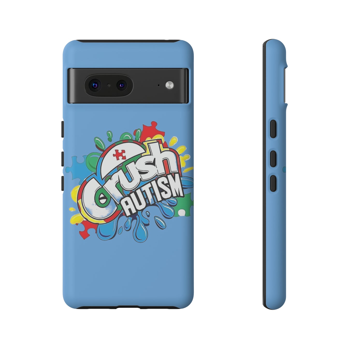 Crush Autism Tough Phone Cases