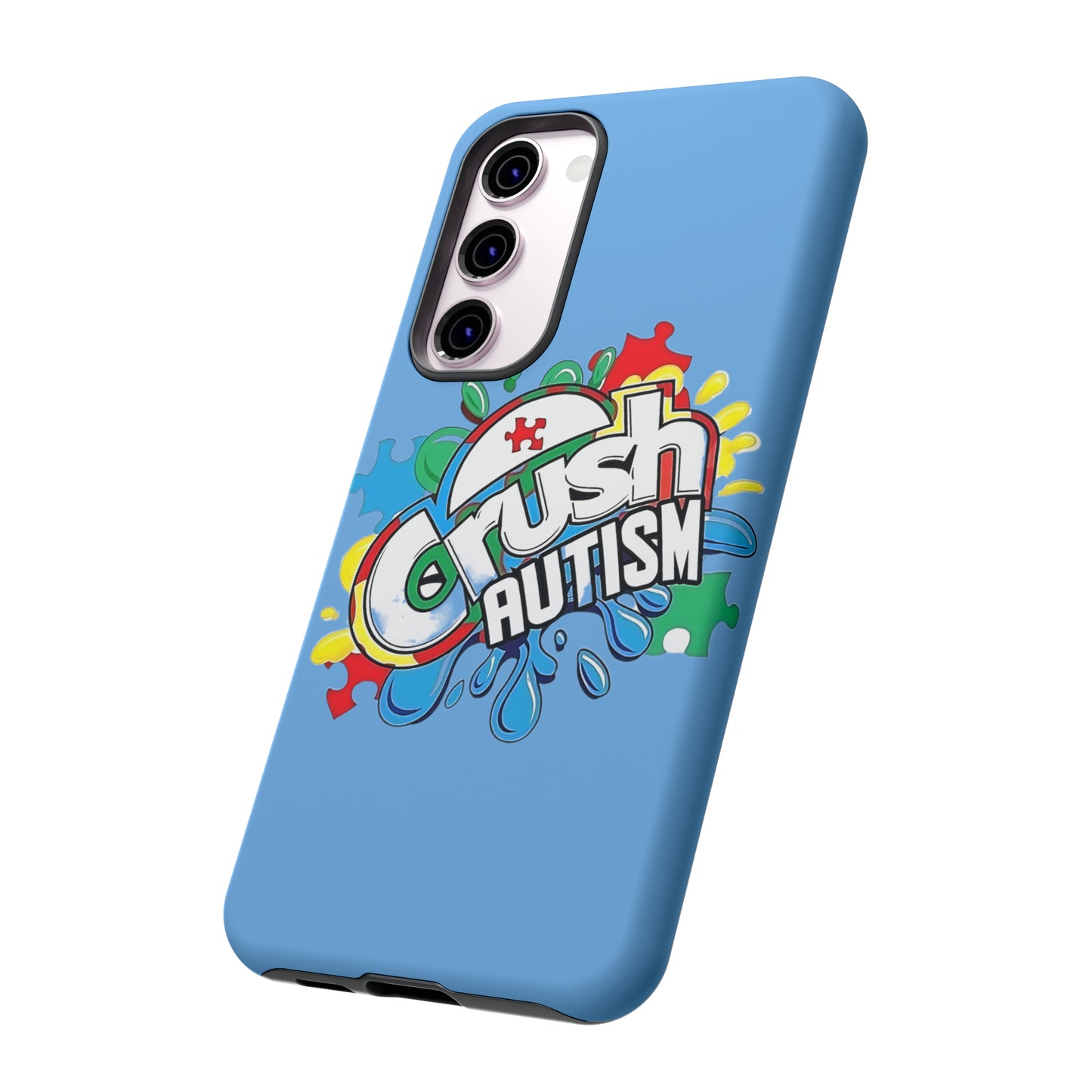 Crush Autism Tough Phone Cases