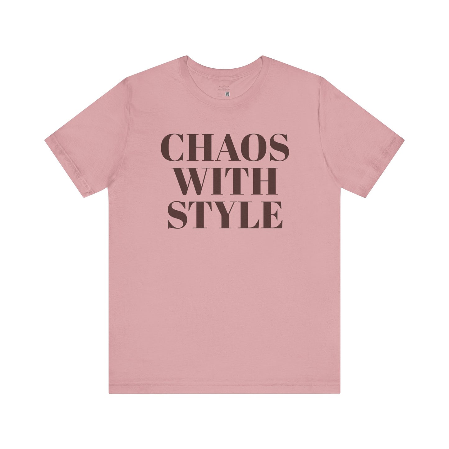 Chaos with Style Unisex Jersey Tee - Loud, Messy, & Fly