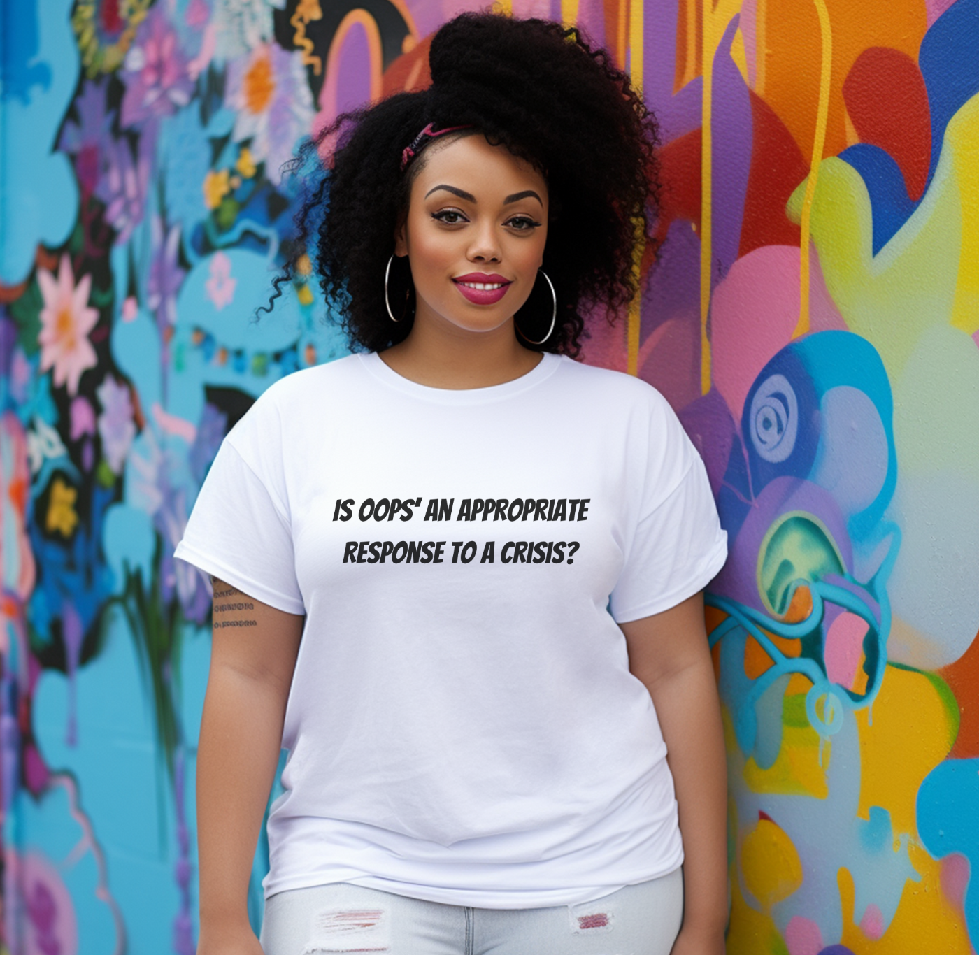 Crisis Response Humor T-Shirt - Unisex Jersey Short Sleeve Tee