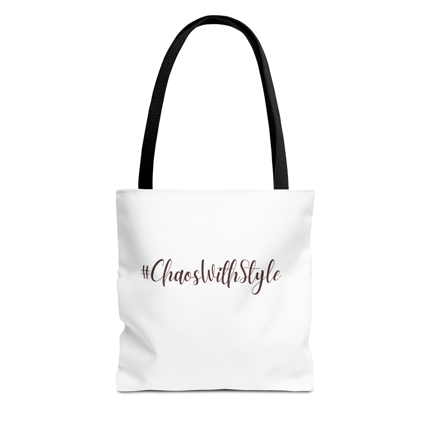 #ChaosWithStyle Tote Bag - Trendy Reusable Fashion Bag for Everyday Use
