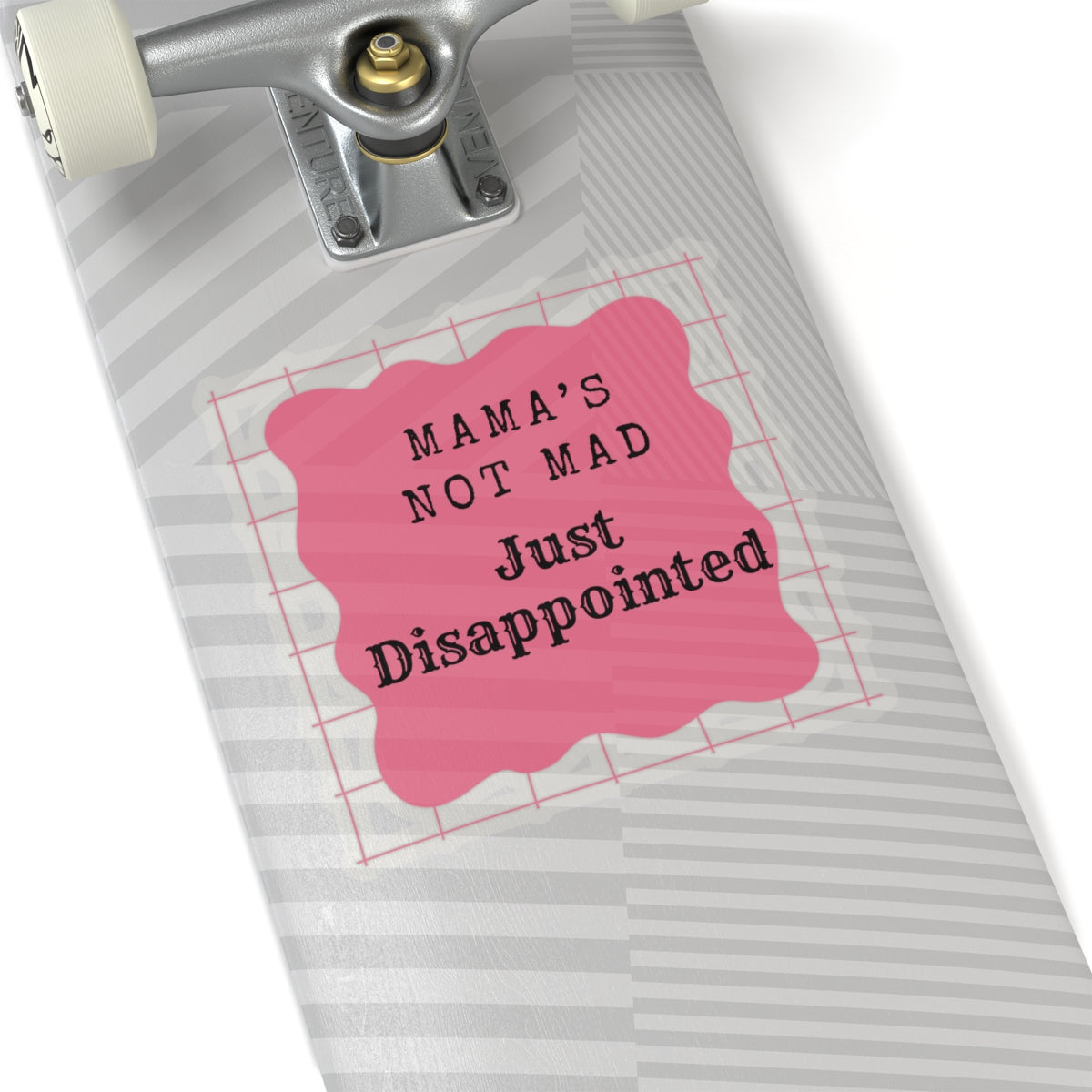 Mama's Not Mad Kiss-Cut Sticker - Funny, Cute Vinyl for Parents, Great Gift for Mother's Day