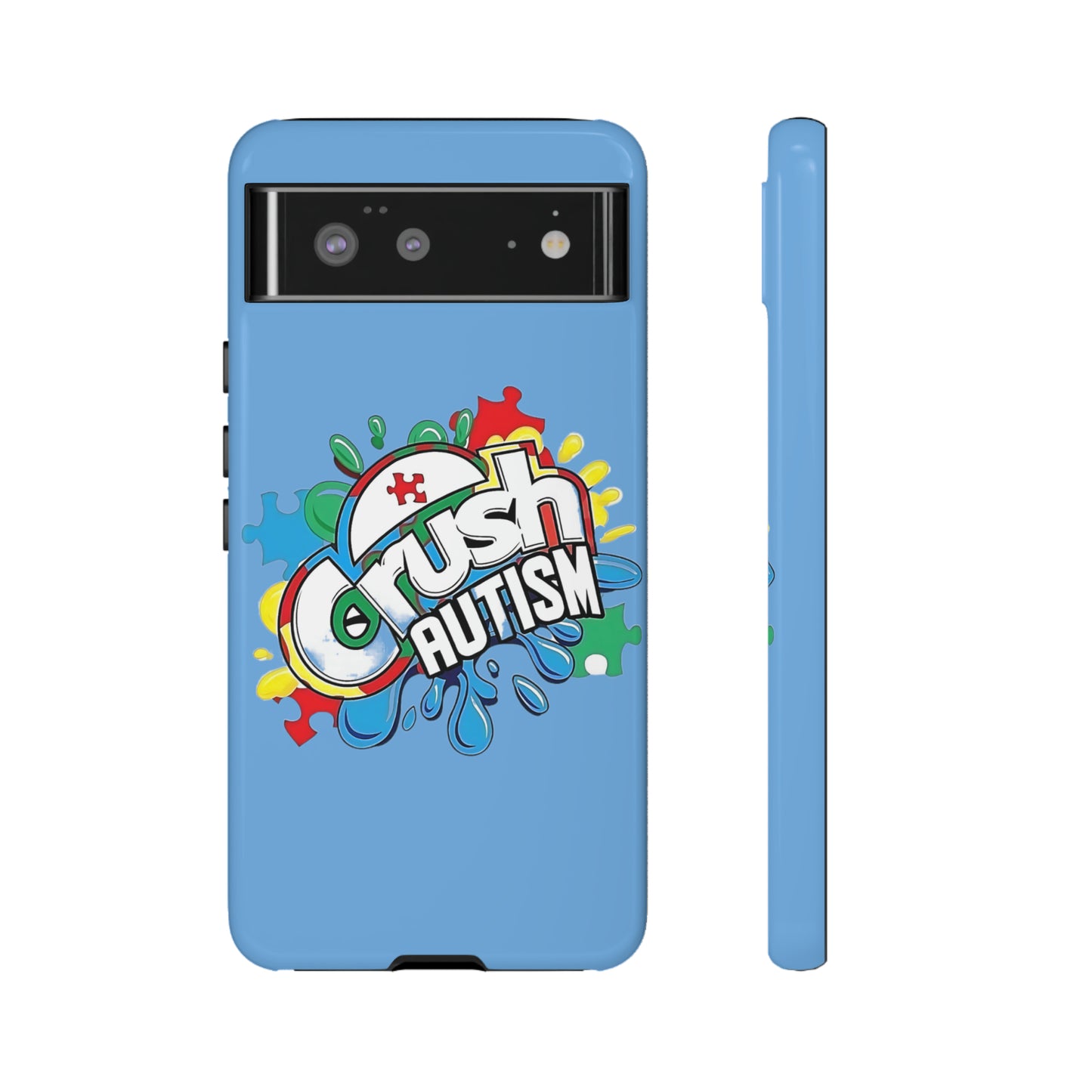 Crush Autism Tough Phone Cases