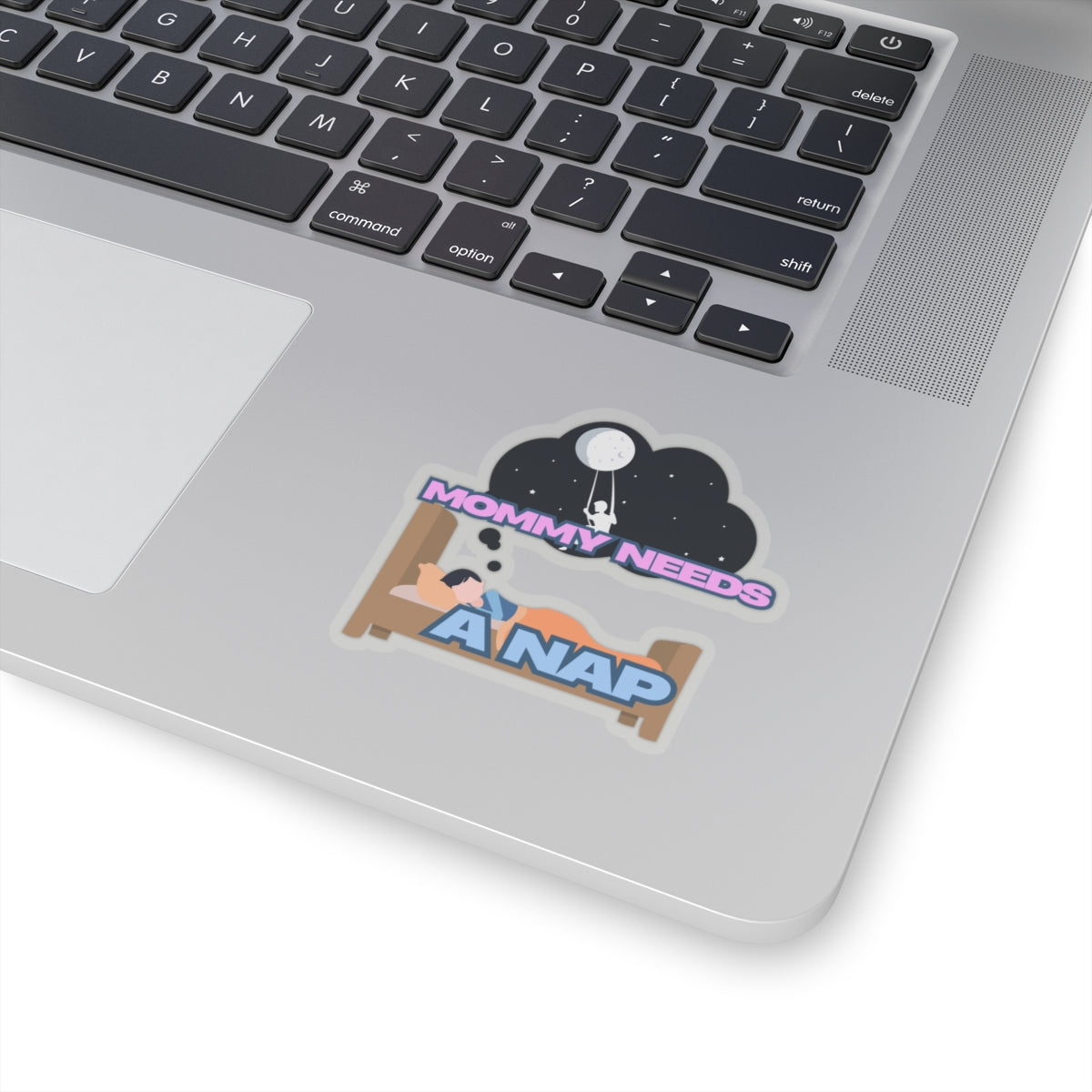 Mommy Needs A Nap Kiss-Cut Stickers - Cute Family Humor for Busy Moms
