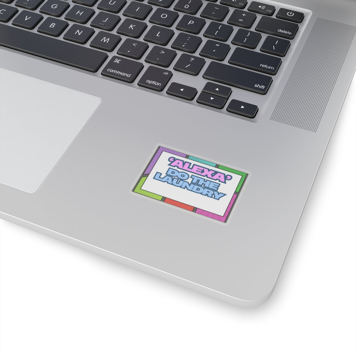 Fun 'Alexa' Do The Laundry Kiss-Cut Stickers - Perfect for Laptops & Home Decor