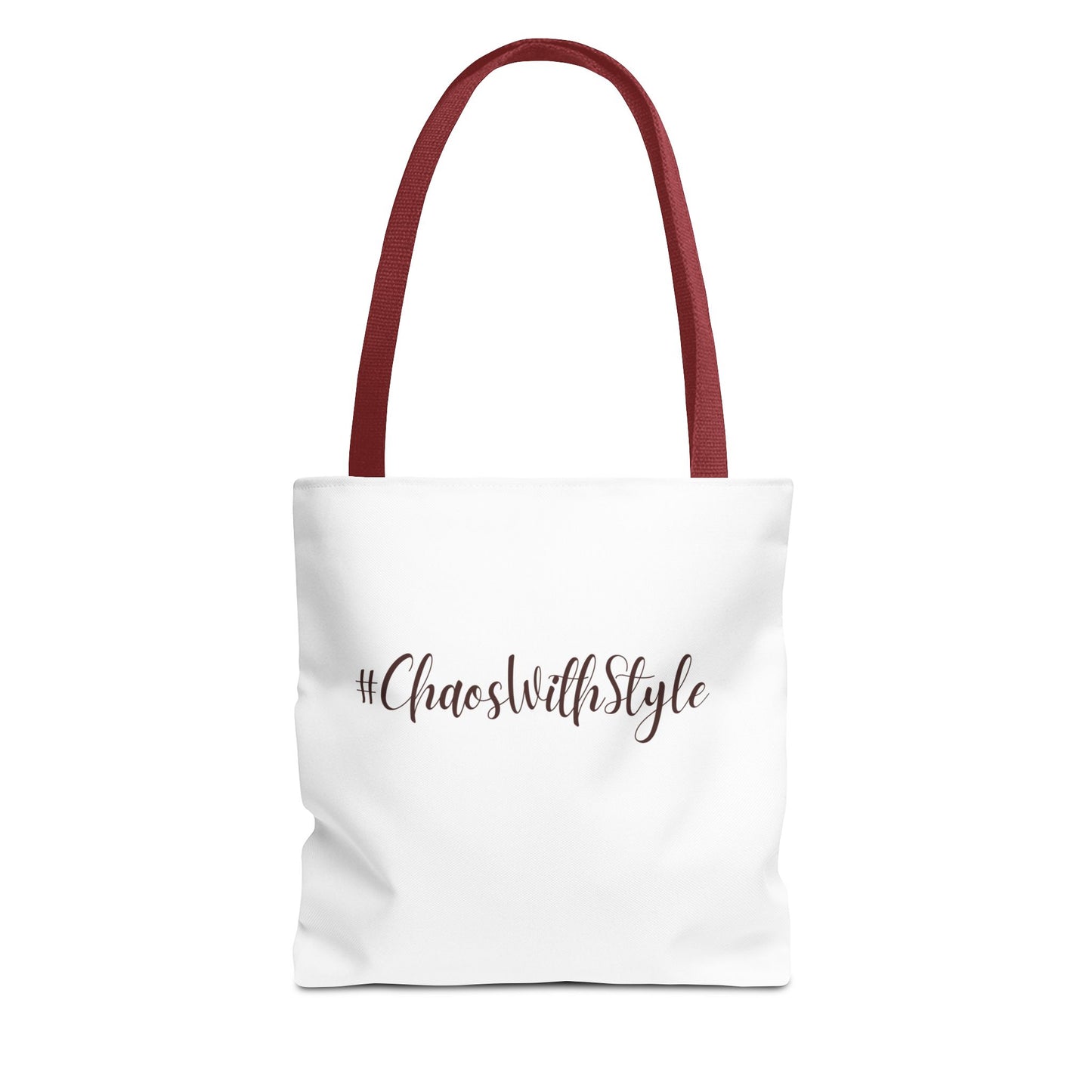 #ChaosWithStyle Tote Bag - Trendy Reusable Fashion Bag for Everyday Use