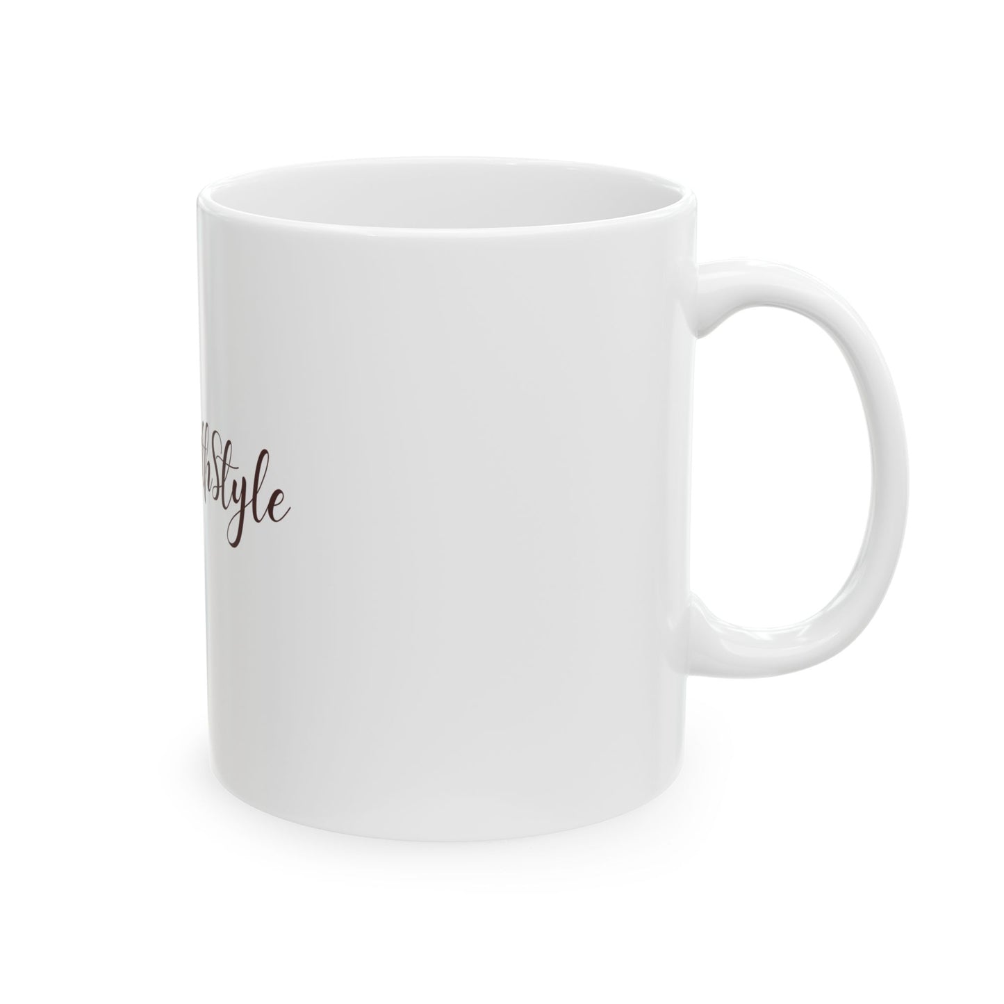 #ChaosWithStyle Ceramic Mug - 11oz & 15oz | Perfect for Coffee Lovers & Gift Givers
