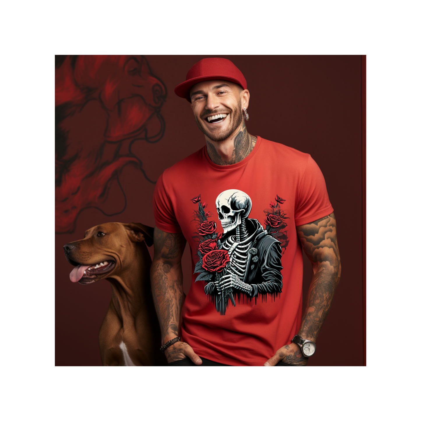 Skeleton in Love T-shirt