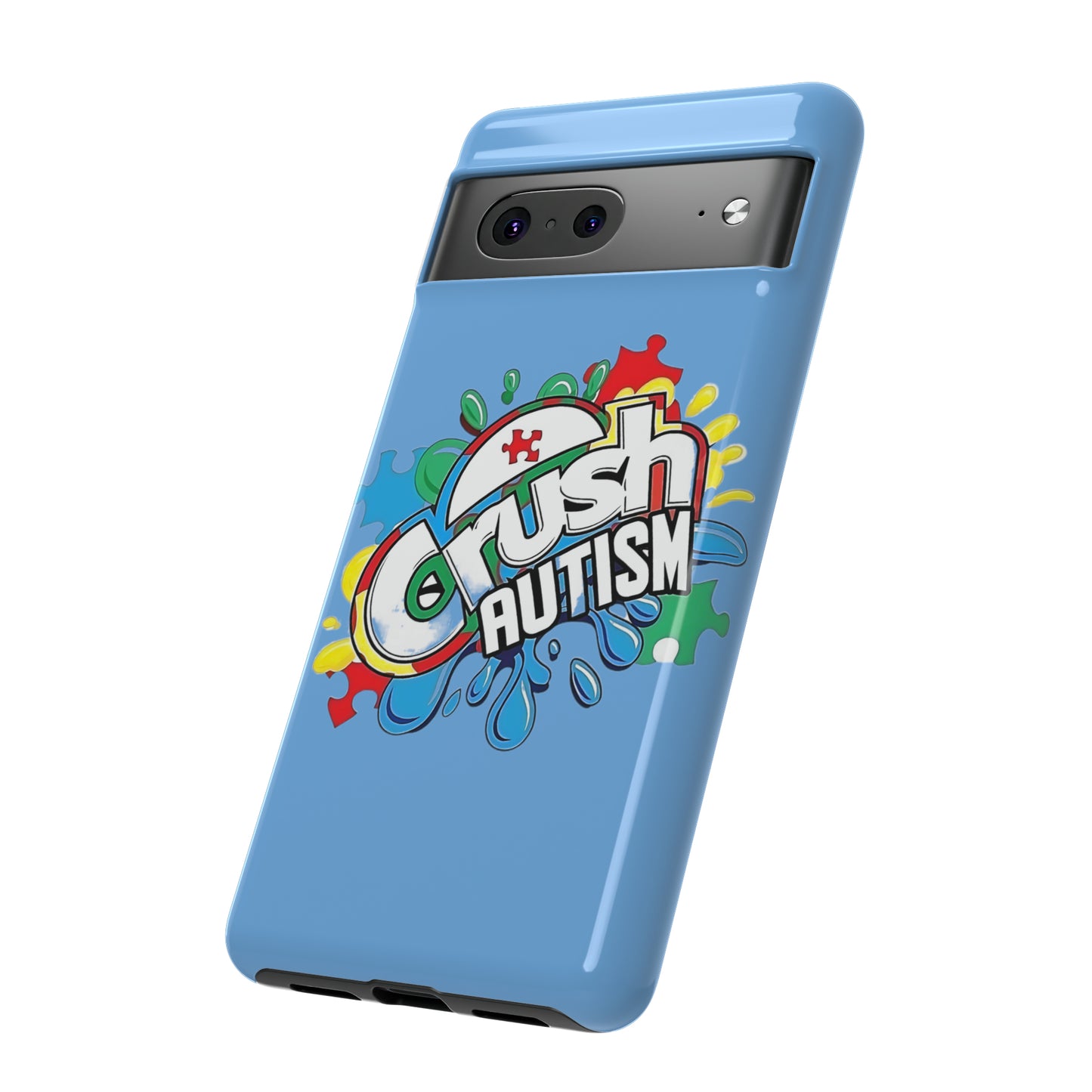 Crush Autism Tough Phone Cases
