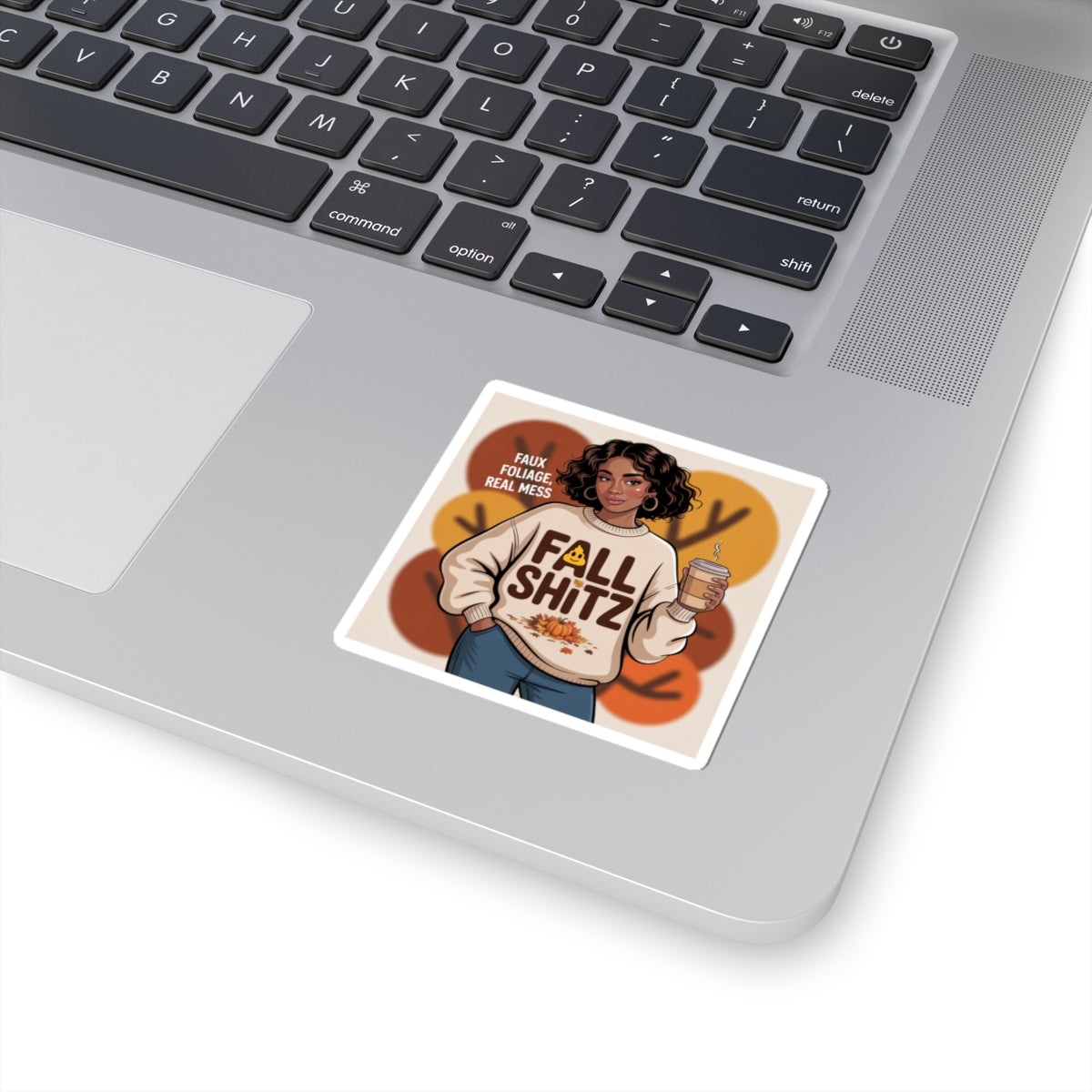 Autumn Vibe Kiss-Cut Stickers, Fall Decor, Laptop Stickers, Seasonal Gifts, Creative Planner Accessories