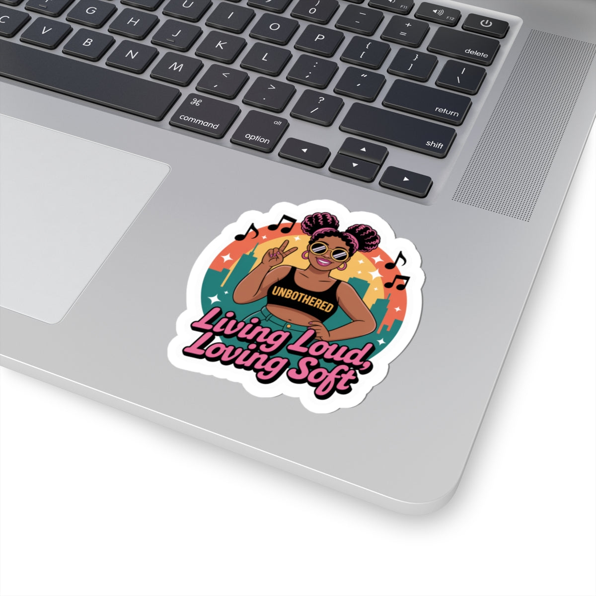Vibrant Kiss-Cut Stickers for Self-Expression, Laptop Decor, Unique Gift, Home Aesthetic, Affirmation Art