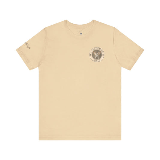 Chaos With Style – Badge of Honor Edition | Patch-Style Graphic Tee for Moms