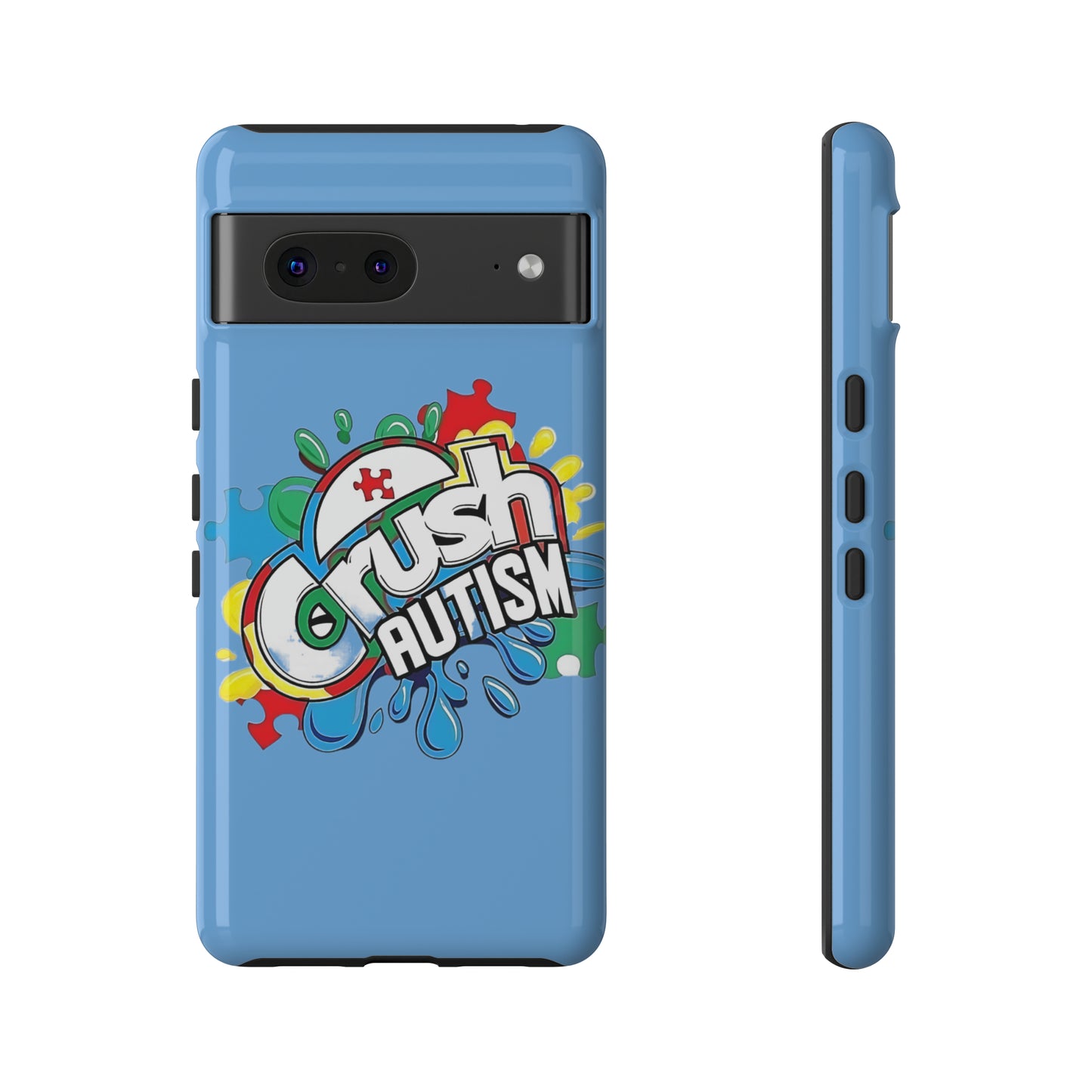 Crush Autism Tough Phone Cases
