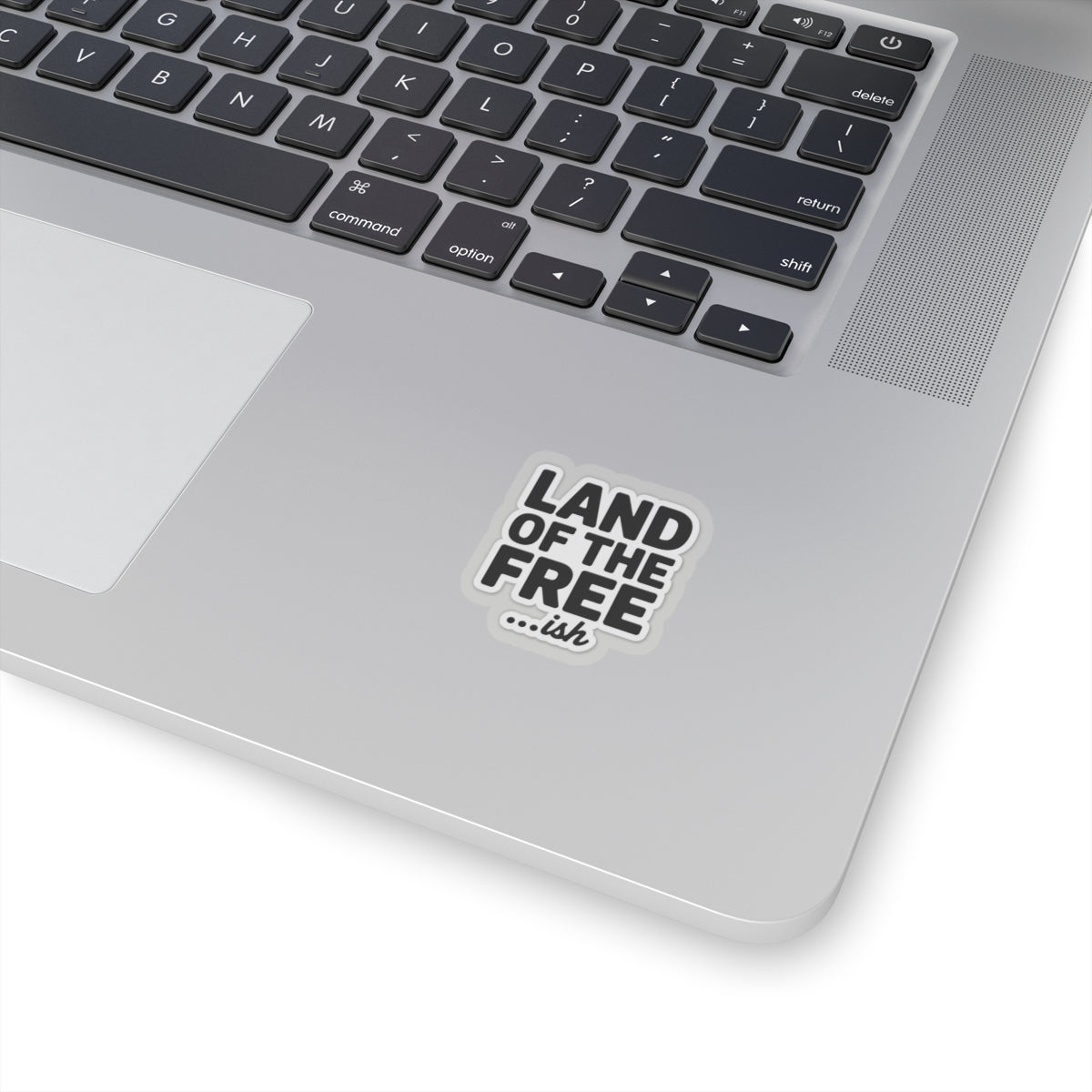 Patriotic Kiss-Cut Stickers, Fun Laptop Decor, Gifts for Independence Day, Land of the Free, Home of the Brave, Custom Stickers, USA Pride