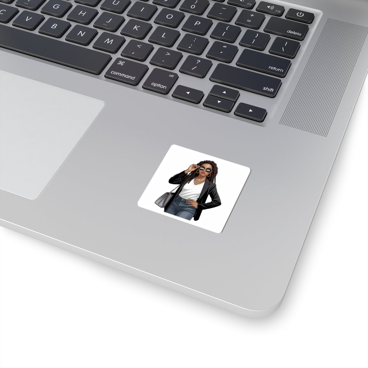 Boss Lady Kiss-Cut Stickers – Empowering Décor for Laptops, Notebooks, and Gifts