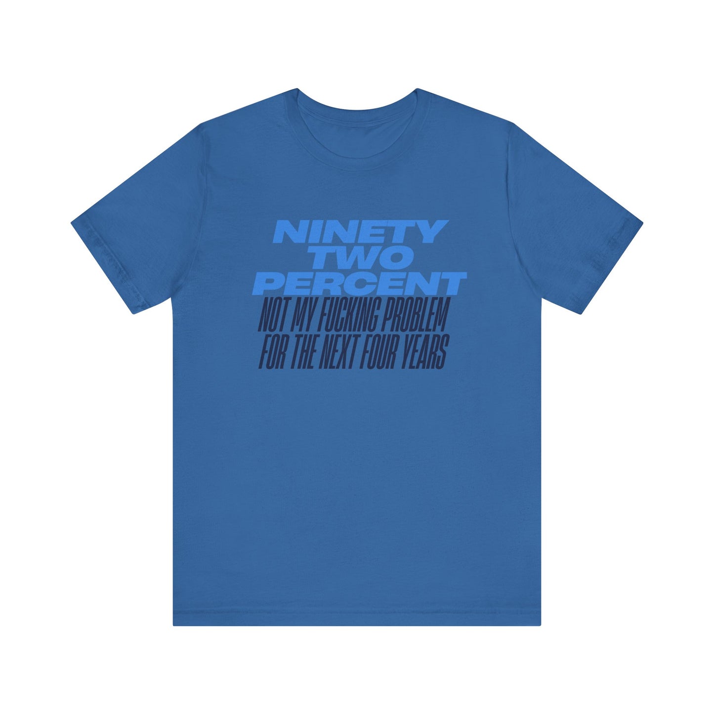 'Ninety Two Percent Not My Problem'- Embrace Your Care Free Spirit