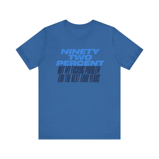'Ninety Two Percent Not My Problem'- Embrace Your Care Free Spirit