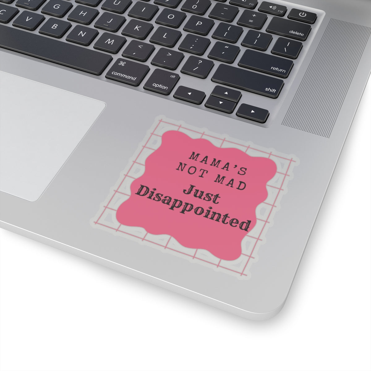 Mama's Not Mad Kiss-Cut Sticker - Funny, Cute Vinyl for Parents, Great Gift for Mother's Day