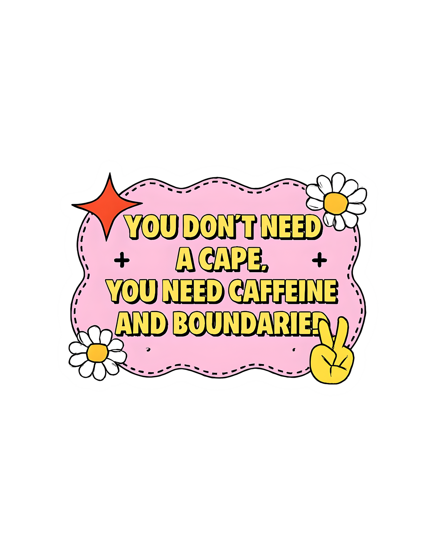 Coffee, Chaos & Confidence Sticker Pack – 10 Bold PNGs for Planners, Cricut, & Real-Mom Motivation