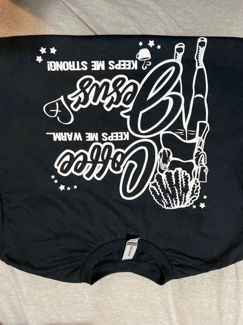 Coffee keeps me warm T-shirt
