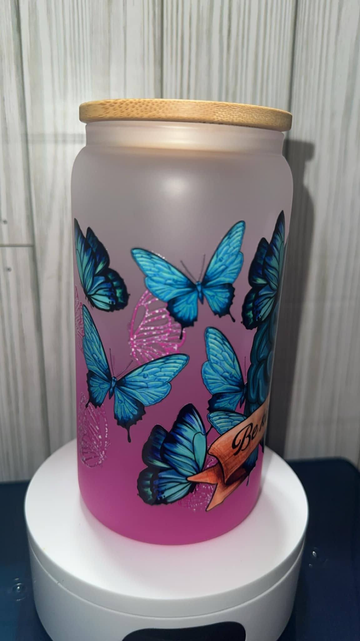 Be kind to your mind tumbler cup