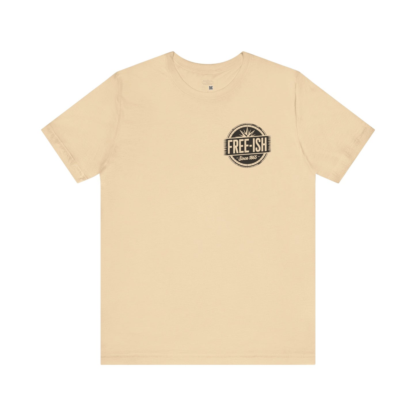 Free-Ish Unisex Tee - Fun Graphic T-Shirt for Cannabis Lovers, Ideal for Festivals, Gifting and Everyday Wear, Quirky Humor Shirt