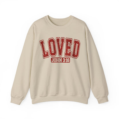 Loved 3:16  Crewneck Sweatshirt