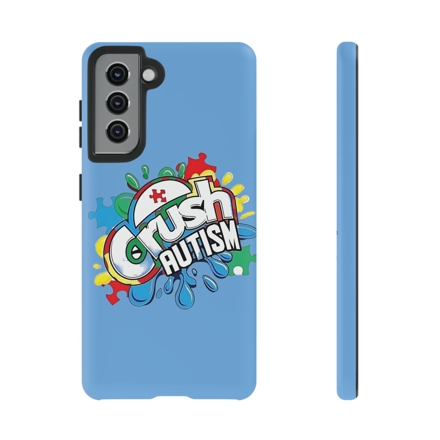 Crush Autism Tough  Phone Cases