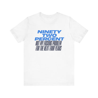 'Ninety Two Percent Not My Problem'- Embrace Your Care Free Spirit