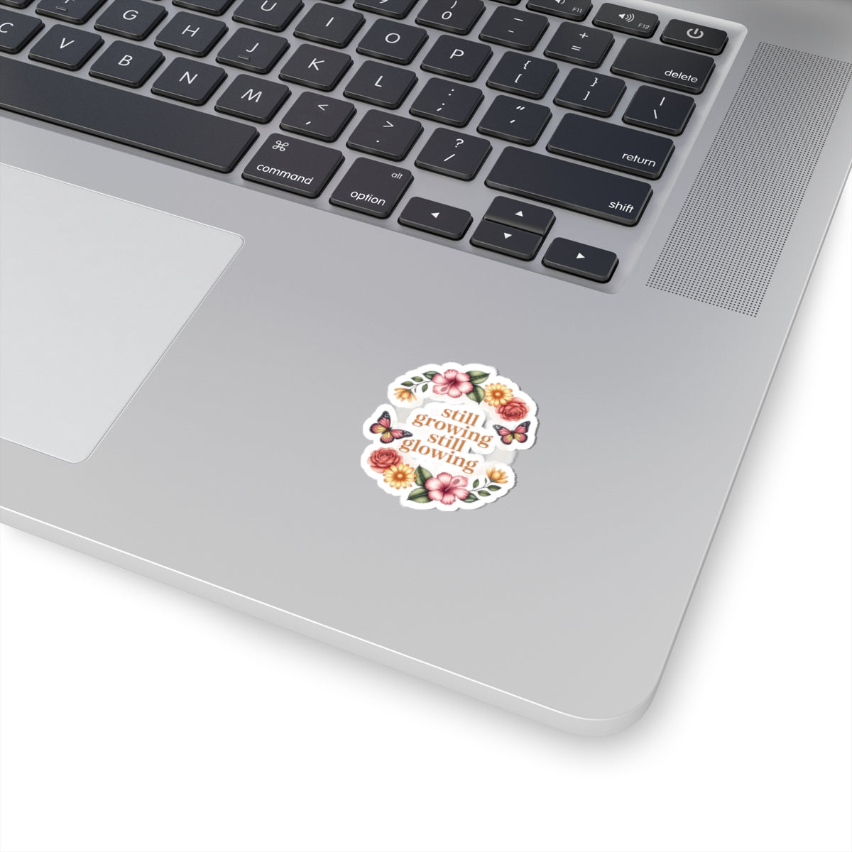 Floral Inspirational Kiss-Cut Stickers | Perfect for Journals, Laptops, Water Bottles, Gifts, and Celebrations