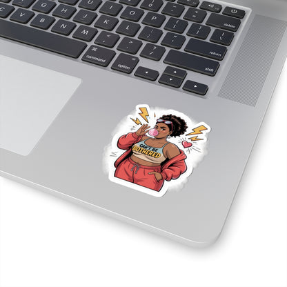 Sassy Sticker Set | Empowering Kiss-Cut Stickers for Laptop, Water Bottle, Phone - Fun Gift for Friends, Self-Expression, Attitude