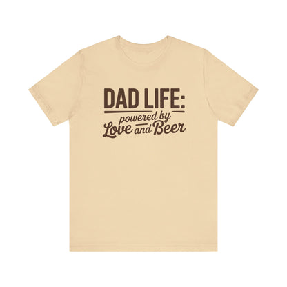 Dad Life Unisex Tee - Perfect Gift for Fathers, Casual Wear, Beer Lovers, Father's Day, Birthday Celebrations