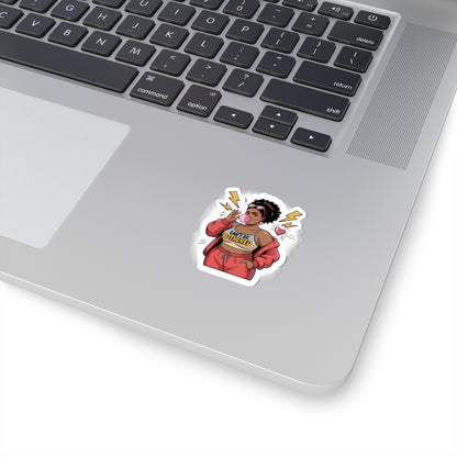 Sassy Sticker Set | Empowering Kiss-Cut Stickers for Laptop, Water Bottle, Phone - Fun Gift for Friends, Self-Expression, Attitude