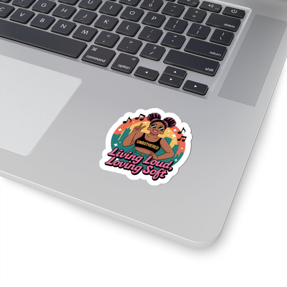 Vibrant Kiss-Cut Stickers for Self-Expression, Laptop Decor, Unique Gift, Home Aesthetic, Affirmation Art