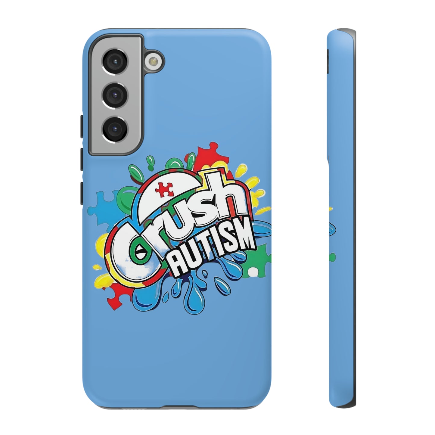 Crush Autism Tough  Phone Cases