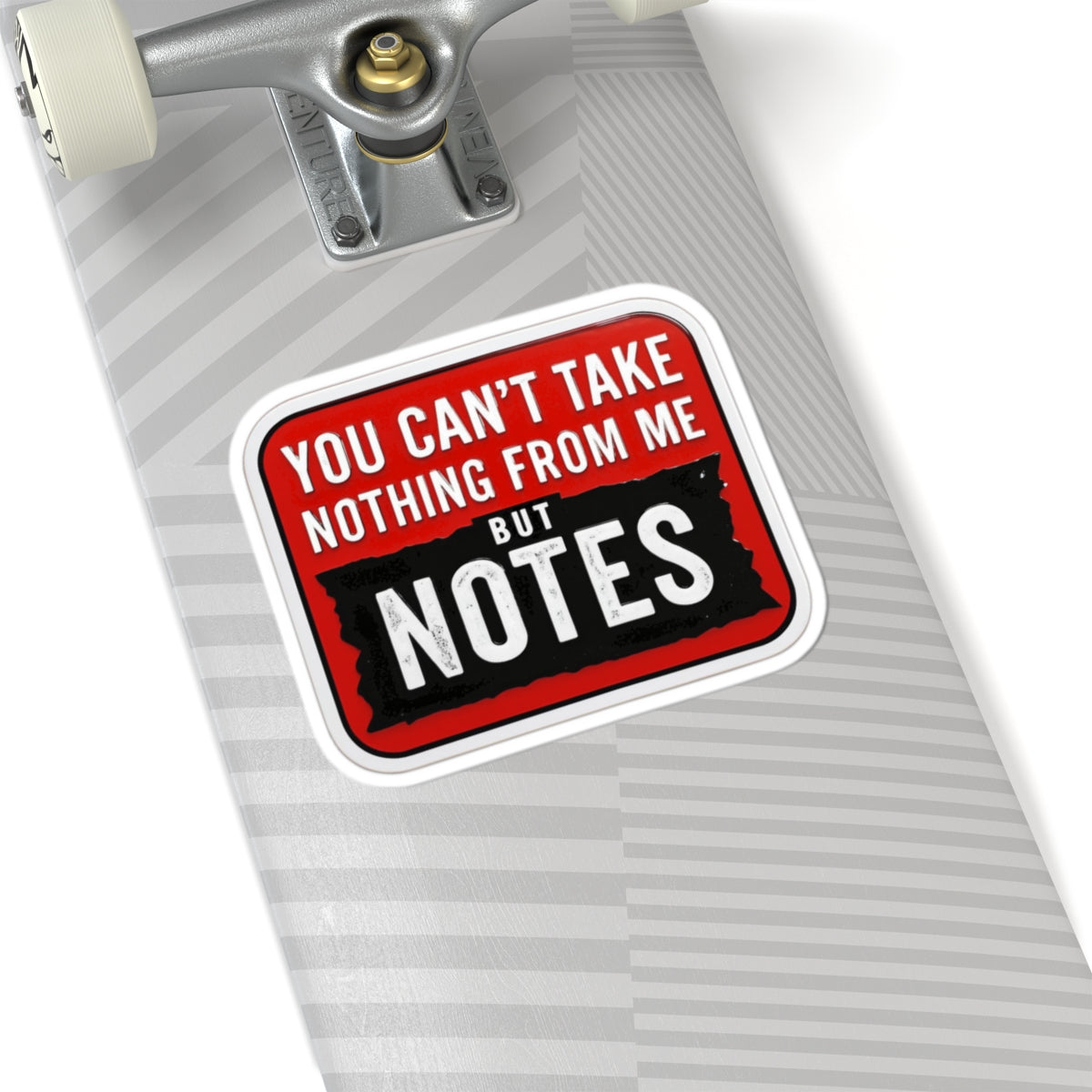Playful Note-Taking Kiss-Cut Stickers, Laptop Decor, Office Supplies, Student Gifts, Back-to-School Accessories
