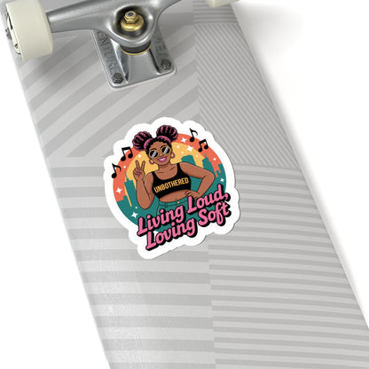 Vibrant Kiss-Cut Stickers for Self-Expression, Laptop Decor, Unique Gift, Home Aesthetic, Affirmation Art