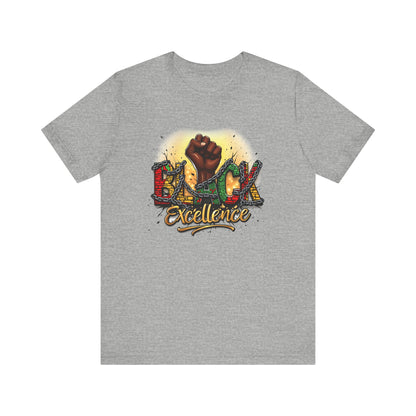 Black Excellence Jersey Short Sleeve Tee