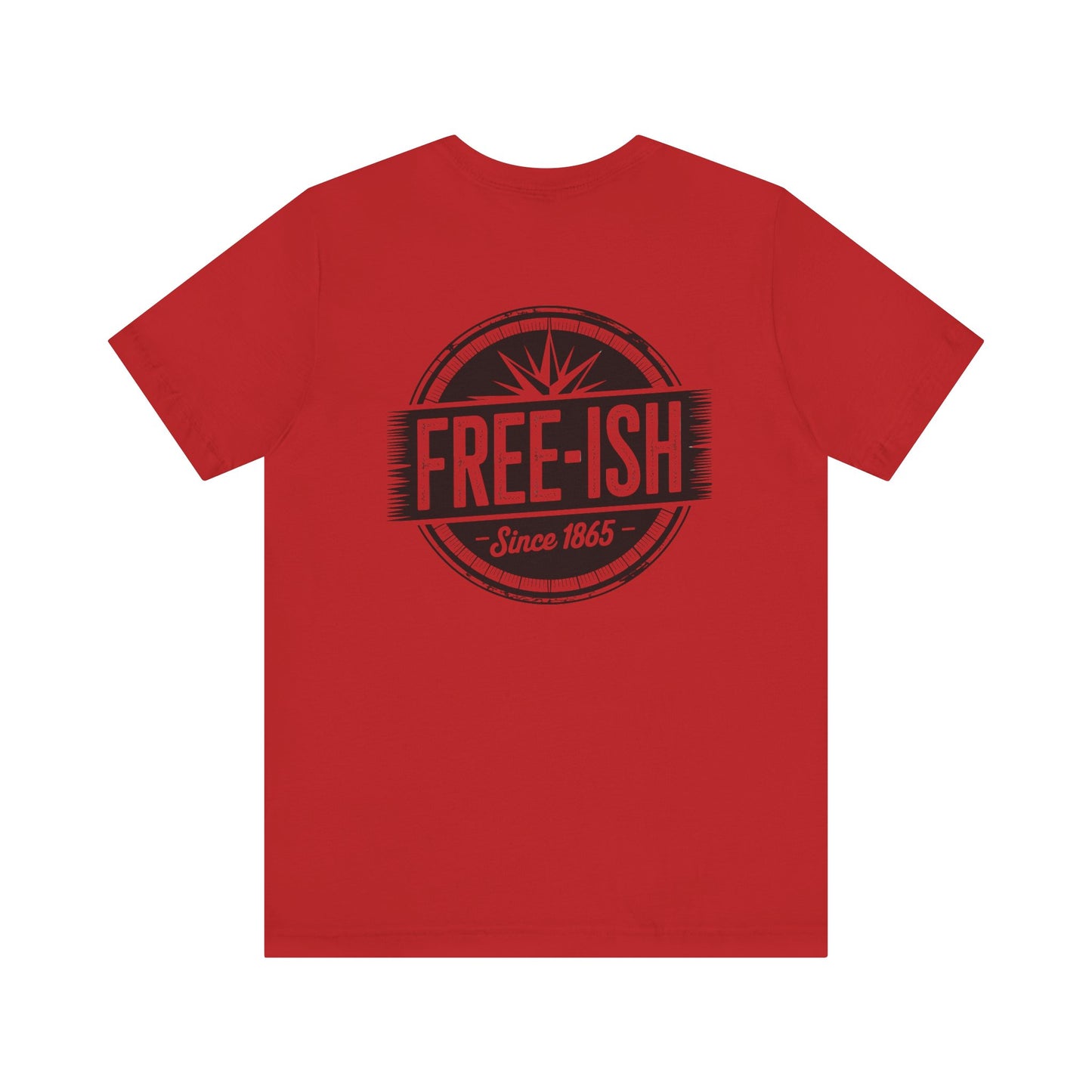 Free-Ish Unisex Tee - Fun Graphic T-Shirt for Cannabis Lovers, Ideal for Festivals, Gifting and Everyday Wear, Quirky Humor Shirt