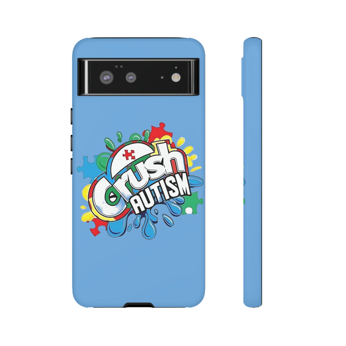 Crush Autism Tough  Phone Cases