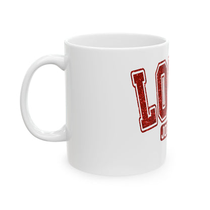Coffee Mug Loved John 3:16 Religious Gift Ceramic Cup