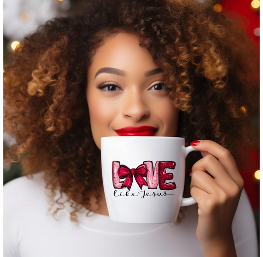 Mug Love Like Jesus Christian Gift