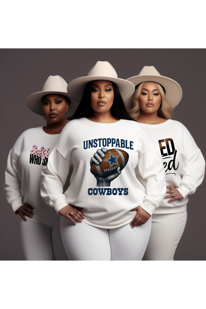 Unstoppable Grip – Dallas Cowboys Fan Gear | Shirt, Tumbler, Sticker, PNG