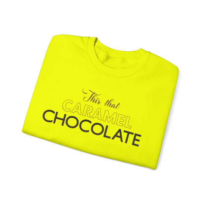 This That Caramel Cocolate Crewneck Sweatshirt
