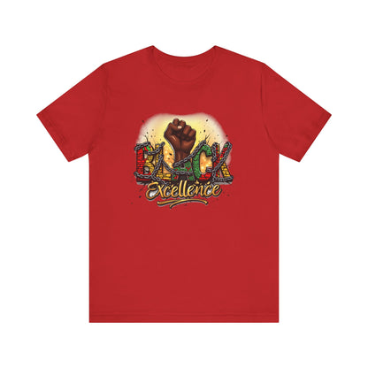 Black Excellence Jersey Short Sleeve Tee