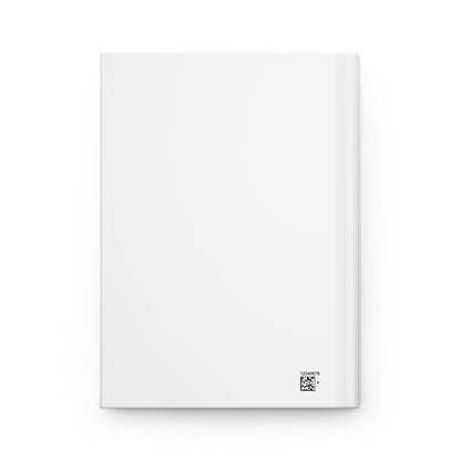 Black Women Glow Different Hardcover Journal Matte