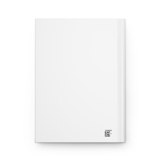 Black Women Glow Different Hardcover Journal Matte